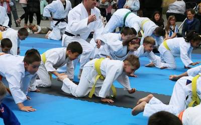 Kodaorekoek judo erakustaldia eskainiko dute bihar, plazan
