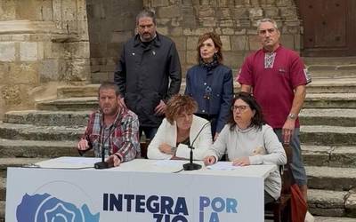 Integrazioaren aldeko Mahaia aurkeztu dute Trebiñun