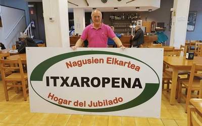 Letrero eta erakusketa berriak Itxaropena elkartean