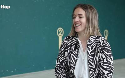 Andrea Lusarrate: "Emakume pilotariei jendaurrean baldintza beretan aritzeko aukera eman beharko lieteke"