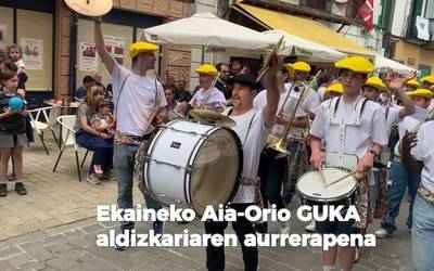 Ekaineko Aia-Orio Guka aldizkariaren aurrerapen bideoa