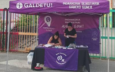 Ortzirale honetan hasita, 'Indarkeria matxistak besta guneetan' saioak eginen dituzte Bortzirietan herriz herri