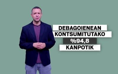 Bailarako energiaren kontsumoaren erdia industriak egiten du
