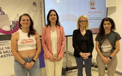 June Fernandezek eta Pilar Rodriguezek Ikerketa Feministaren V. Lehiaketaren proiektuak aurkeztu dituzte
