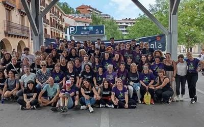 Ikasturte bukaerako festa, familia giroan