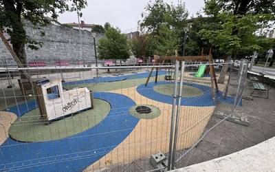Zaldibarko haur-parkeko zorua berrituko dute