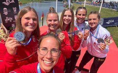 Brontzezko domina lortu du Irati Osak Europako piraguismo txapelketan