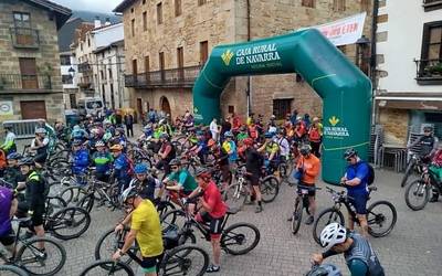 Eguraldia lagun, gozatu ederra Altsasuko BTTan