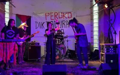 Ingot taldearen kontzertua, 'Kunbia & Rock Peruko diktaduraren aurka' ekimenean