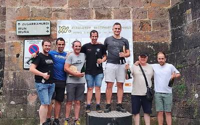 29 parte hartzaile izan dira XV. Etxalarko Usategietara igoeran