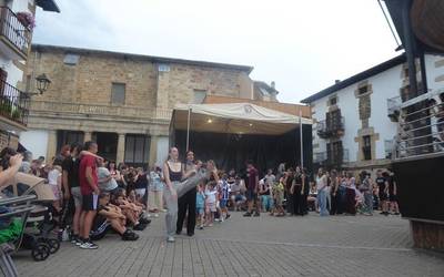 Ekaitzak festa akabera hondatu zuen