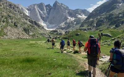 Petit Vignemal gailurrera igo dira Aurrera Mendibil Mendi Taldekoak