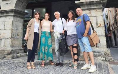 Urduñako EH Bilduren zinegotzi izateari utzi dio Juanjo Sanz Perezek, 47 urteko ibilbidearen ostean