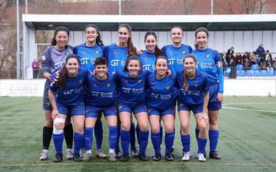 Tolosa CF taldeko emakumeak bigarren, galdetegi azkarrean