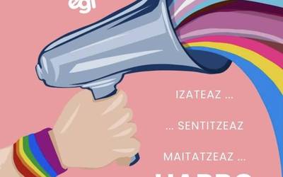 LGTBIQ+ kolektiboaren defentsan, Euzko Gaztedik Azkoitia Bairen jarrera salatu du
