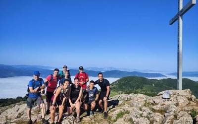 Azkoitia eta Zarautz arteko ibilbidea egin dute hainbat lagunek