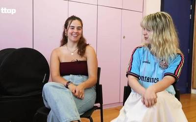 Karmele Gurbindo eta Nerea Arrasate: “Pop gehiago behar dugu Iruñean”