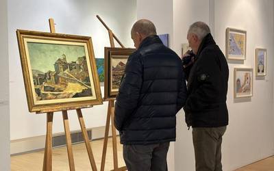 Beart elkartekoen erakusketa zabalduko dute gaur, Aroztegin