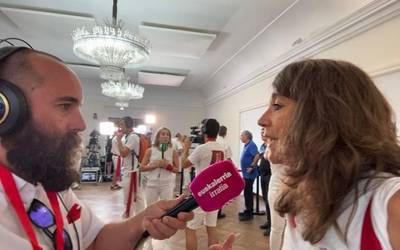 Maider Beloki (Kultur zinegotzia): "Iruindarrek erabaki dute txupinazoa Palestinan gertatzen dena salatzeko izatea"