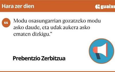 Uda eta gure aisialdia