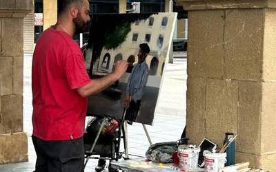 [ARGAZKI GALERIA] Juan Carlos Lang eta Esther Diana Artabe irabazle Enrike Renteria lehiaketan