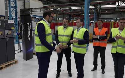 Ormazabalek 15 milioi euroko inbertsioa egingo du Derion aurreikusten duen lantegi berrian