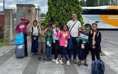 Aurreikuspenen arabera, uztailaren 17an iritsiko dira Saharako haurrak eskualdera