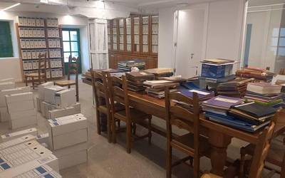 Zubietako udal bulegoak Ugaldera lekualdatu dituzte