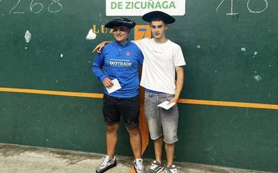 Gonzalez, Iparragirrerekin batera, txapelduna Hernanin