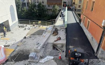 Gabolatseko zubia amaitzear