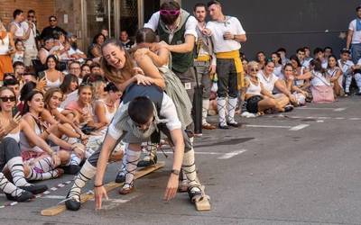 Txupinazo eguneko giroa are beroago eski taula txapelketari esker