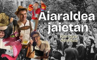 Amurrioko karrozen desfileak utzitakoak, barrutik kontatuta