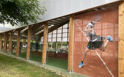 Oporraldiaren ostean, gaur irekiko dituzte Txerloiko tenis pistak