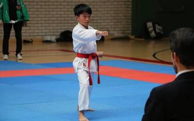 Sasoi berriari ekiteko prest da Anaitasuna Kanku karate eskola