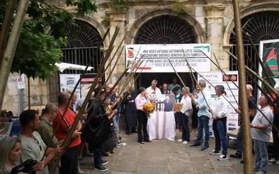 Jose Mari Ustarroz Artzain Egunean presente izan zen