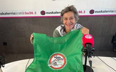 Elisa Huarte: “Palestina askatzeko eskatuko dugu Tutera eta Hendaia arteko ibilaldian”