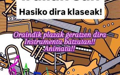 Irailaren 8an hasiko dira eskolak