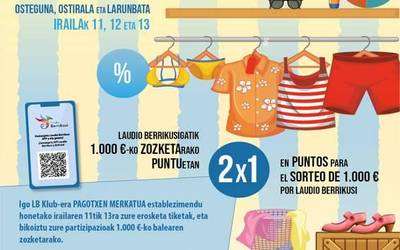 Udako Pagotxen merkatuaren edizio berria Laudioko kaleetan