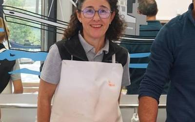 Olga Mujika: "Gazteak produktuaren jatorriaz arduratzen direla nabaritu dut"