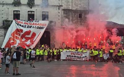 Maderas de Llodion greba mugagabera joko dute astelehenetik aurrera