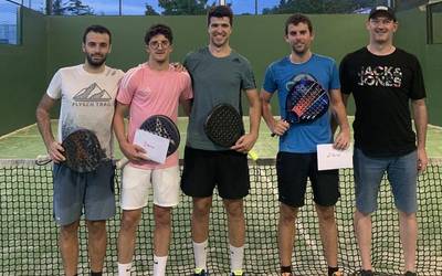 Iñigo Aldai eta Eduardo Agirre, padelean txapeldun