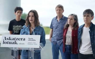 'Askatzera lotuak' ekitaldirako autobusak antolatu ditu Sortuk