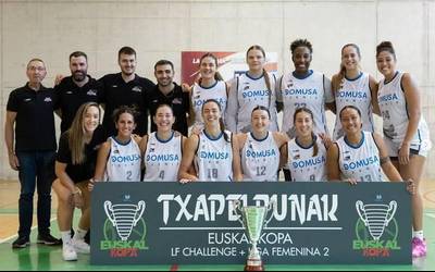 Euskal Kopa altxatu du Domusa Teknik ISBk