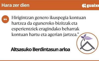 Altsasu berdin: Nolako kaleak nahi ditugu gure eguneroko bizitzan?