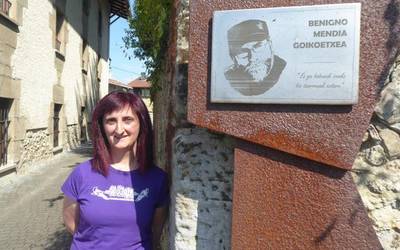 Benigno Mendia gogoan