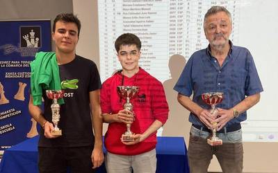 Partida azkarren Gipuzkoako xake txapelketa irabazi du Oier Sarasketak