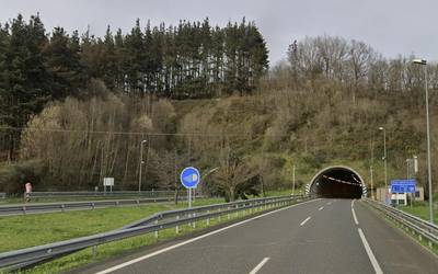 San Martzial tunela itxiko dute eguen gauean, Behobiarako noranzkoan