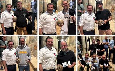 Anartz Esteban garaile sanmigeletako bola-joko txapelketan