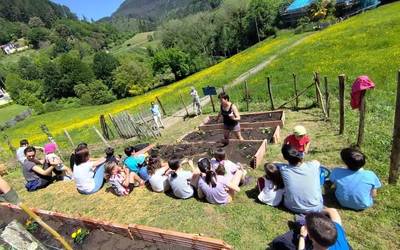 Garaiko umeek ortuak emandakoa jasoko dute domekan