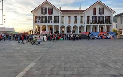 Global Sumud Flotillaren aldeko mobilizazioak